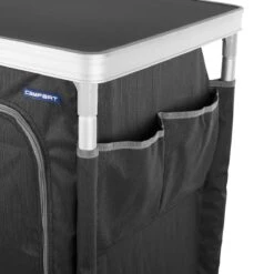 Campart Campingkast CU-0719 – Opvouwbaar En Verstelbaar - 4 Verstelbare Poten - 3 Lagen - Aluminium Frame - Grijs -Buiten Kamperen 1200x1200 104