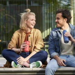 Mepal – Isoleerfles Ellipse 350 Ml – Houdt Je Drankje 9 Uur Warm En 12 Uur Koud – Nordic Denim – Geschikt Voor Bruiswater – Thermosfles – Lekdicht -Buiten Kamperen 1200x1200 1047