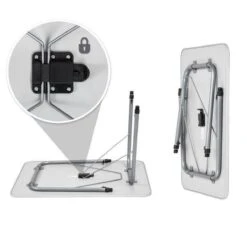 TecTake - Campingtafel - Inklapbaar, Afmetingen 80 X 60 X 68 Cm - 402173 8 TecTake - Campingtafel - Inklapbaar, Afmetingen 80 X 60 X 68 Cm - 402173 -Buiten Kamperen 1200x1200 177