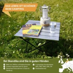 Skandika Ruka S Kleine Campingtafel – Campingtafels - Aluminium Campingtafel, Opvouwbaar, Zeer Licht, Eenvoudig Te Monteren, Stabiele Standaard - Opvouwtafel Voor Kamperen, Tenten Wandelen, Reizen, Thuis, Tuin – Tot Max. 20 Kg. - Grijs 14 Skandika Ruka S Kleine Campingtafel – Campingtafels - Aluminium Campingtafel, Opvouwbaar, Zeer Licht, Eenvoudig Te Monteren, Stabiele Standaard - Opvouwtafel Voor Kamperen, Tenten Wandelen, Reizen, Thuis, Tuin – Tot Max. 20 Kg. - Grijs -Buiten Kamperen 1200x1200 184