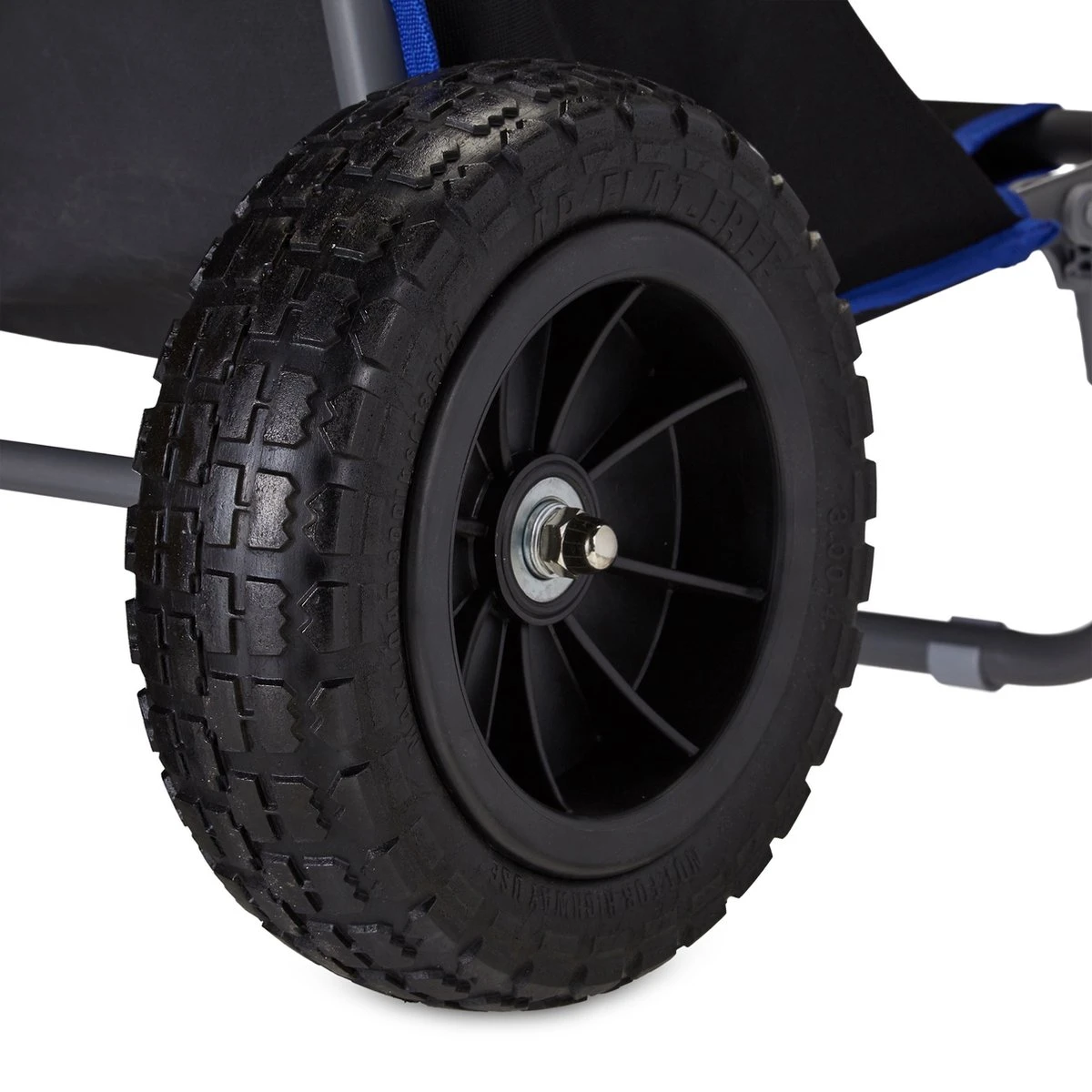 Relaxdays Strandkar Opvouwbaar - Strandstoel Met Zonnedak - Strand Stoel Op Wielen 8 Relaxdays Strandkar Opvouwbaar - Strandstoel Met Zonnedak - Strand Stoel Op Wielen - Afbeelding 6