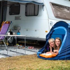 Relaxdays Campingtafel Inklapbaar - Aluminium Klaptafel - Vouwtafel Camping - Koffermodel -Buiten Kamperen 1200x1200 231