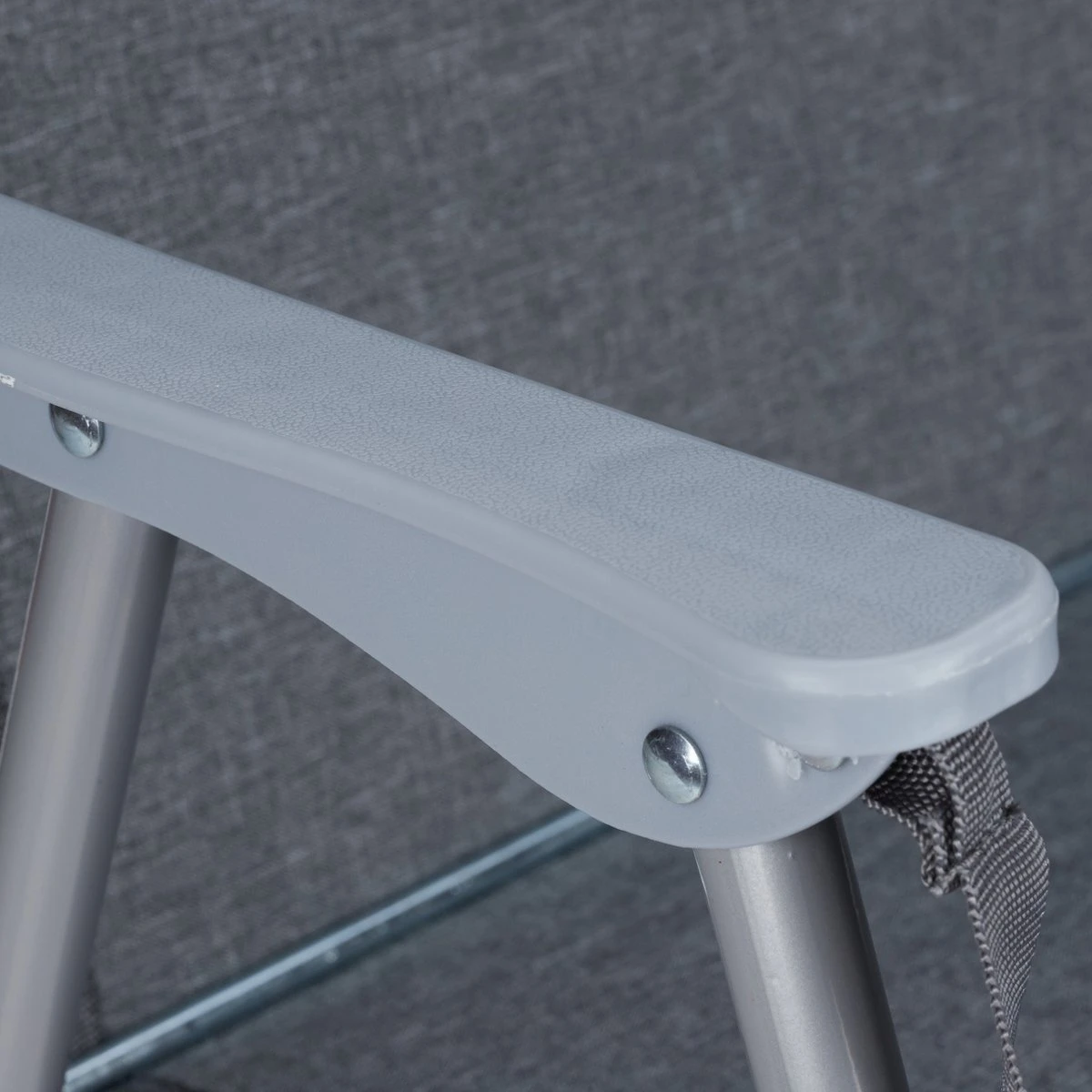 Relaxdays Strandstoel Opvouwbaar - Set Van 2 - Lage Campingstoel - Kampeerstoel Leuning - Grijs 9 Relaxdays Strandstoel Opvouwbaar - Set Van 2 - Lage Campingstoel - Kampeerstoel Leuning - Grijs - Afbeelding 7