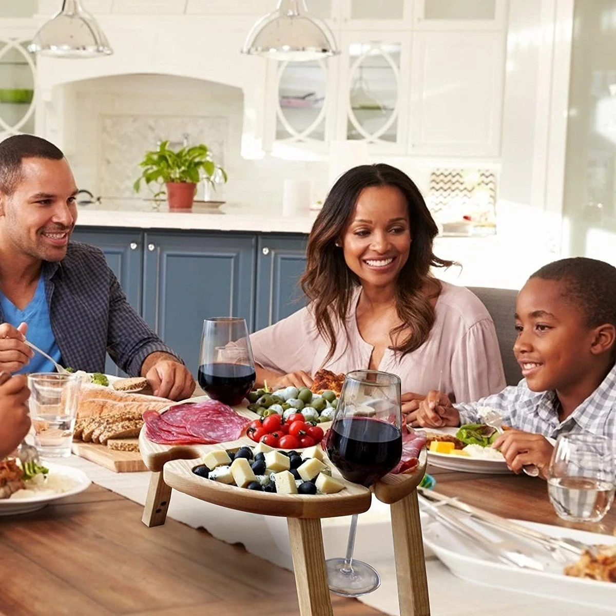 Merkloos Opvouwbare Draagbare Picknicktafel, Outdoor Opvouwbare Lichtgewicht Kampeertafel 30,5 Cm Kleine Houten Wijnpicknicktafel Voor Feest, Strand, Tuin, Camping, Barbecue, Reizen 7 Merkloos Opvouwbare Draagbare Picknicktafel, Outdoor Opvouwbare Lichtgewicht Kampeertafel 30,5 Cm Kleine Houten Wijnpicknicktafel Voor Feest, Strand, Tuin, Camping, Barbecue, Reizen - Afbeelding 5