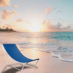 In Round Strandstoel Met Opbergtas – Opvouwbaar / Inklapbaar – Blauw – Campingstoel – Vouwstoel – Visstoel – Strand Stoel / Stoelen – Lichtgewicht Kampeerstoel – Beach Chair – Voor Volwassenen – Outdoor – Camping -Buiten Kamperen 1200x1200 264