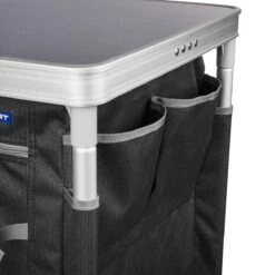 Campart Campingkeuken KI-0734 - Campingkast Groot - 4 Verstelbare Poten - Opvouwbaar En Lichtgewicht - Inclusief Opbergtas - Grijs -Buiten Kamperen 1200x1200 267