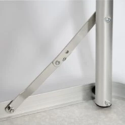 Aluminium Kampeertafel 120x60cm - Campingtafel Inklapbaar - 3-voudig Verstelbare Vouwtafel Antraciet -Buiten Kamperen 1200x1200 335