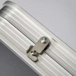 Aluminium Kampeertafel 120x60cm - Campingtafel Inklapbaar - 3-voudig Verstelbare Vouwtafel Antraciet -Buiten Kamperen 1200x1200 337