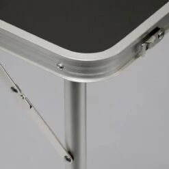 Aluminium Kampeertafel 120x60cm - Campingtafel Inklapbaar - 3-voudig Verstelbare Vouwtafel Antraciet -Buiten Kamperen 1200x1200 338