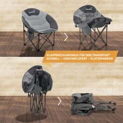 Skandika Moonchair Sirkka – Campingstoelen – Klapstoel – Vouwstoel – Kampeerstoel - Grote, Comfortabele, Campingstoel Opvouwbaar, Gepolsterd, Koelvak, Drinkhouder, Draaggreep En Draagtas, Antislipvoetjes - Max. 150 Kg – Zwart/grijs 13 Skandika Moonchair Sirkka – Campingstoelen – Klapstoel – Vouwstoel – Kampeerstoel - Grote, Comfortabele, Campingstoel Opvouwbaar, Gepolsterd, Koelvak, Drinkhouder, Draaggreep En Draagtas, Antislipvoetjes - Max. 150 Kg – Zwart/grijs -Buiten Kamperen 1200x1200 41