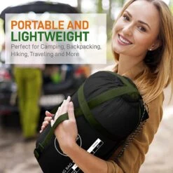 HikeMeister® Outdoor Survival Fishing Mummy Slaapzak 230 X 80 Cm -8°C -Buiten Kamperen 1200x1200 437