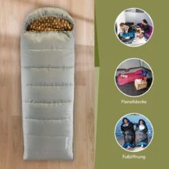 Skandika Dundee Flannel-R Slaapzak – Slaapzakken – Slaapzakken Volwassen - Maat M – Unisex - Katoen, Luxe Kwaliteit, Dubbele Slaapzak, 3 Seizoenen, Tot -20°C - 220 X 80 Cm - Outdoor Kampeerslaapzak – Ritssluiting Rechts - Grijs/geel 12 Skandika Dundee Flannel-R Slaapzak – Slaapzakken – Slaapzakken Volwassen - Maat M – Unisex - Katoen, Luxe Kwaliteit, Dubbele Slaapzak, 3 Seizoenen, Tot -20°C - 220 X 80 Cm - Outdoor Kampeerslaapzak – Ritssluiting Rechts - Grijs/geel -Buiten Kamperen 1200x1200 525