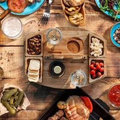 Merkloos Houten Outdoor Wijntafel Draagbare Houten Picknicktafel Mini Campingtafels Met Wijnglas Houder Voor Tuin Outdoor Camping Picknick Strand - Plataan Hout - Wijn 12 Merkloos Houten Outdoor Wijntafel Draagbare Houten Picknicktafel Mini Campingtafels Met Wijnglas Houder Voor Tuin Outdoor Camping Picknick Strand - Plataan Hout - Wijn -Buiten Kamperen 1200x1200 62