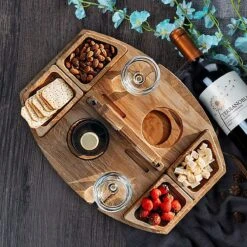 Merkloos Houten Outdoor Wijntafel Draagbare Houten Picknicktafel Mini Campingtafels Met Wijnglas Houder Voor Tuin Outdoor Camping Picknick Strand - Plataan Hout - Wijn 13 Merkloos Houten Outdoor Wijntafel Draagbare Houten Picknicktafel Mini Campingtafels Met Wijnglas Houder Voor Tuin Outdoor Camping Picknick Strand - Plataan Hout - Wijn -Buiten Kamperen 1200x1200 63