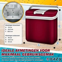 Koelbox 24L Met ECO Modus Voor Auto & Camping - Frigobox Elektrisch 24 Liter Met 12v 230 Volt - Verkoelt En Verwamt - MiniBar - Mini Koelkast 12 Koelbox 24L Met ECO Modus Voor Auto & Camping - Frigobox Elektrisch 24 Liter Met 12v 230 Volt - Verkoelt En Verwamt - MiniBar - Mini Koelkast -Buiten Kamperen 1200x1200 654