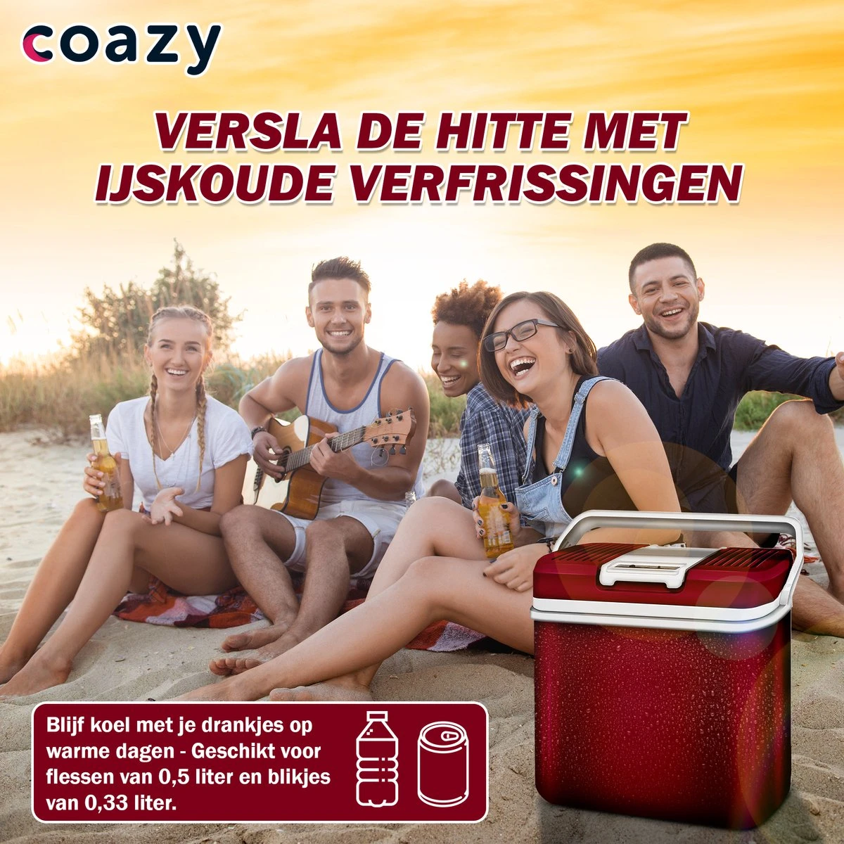 Koelbox 24L Met ECO Modus Voor Auto & Camping - Frigobox Elektrisch 24 Liter Met 12v 230 Volt - Verkoelt En Verwamt - MiniBar - Mini Koelkast 8 Koelbox 24L Met ECO Modus Voor Auto & Camping - Frigobox Elektrisch 24 Liter Met 12v 230 Volt - Verkoelt En Verwamt - MiniBar - Mini Koelkast - Afbeelding 6