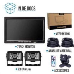 Strex Achteruitrijcamera Set Bedraad Met 2 Camera's (tegelijk Bekijken) - 7" Scherm - 18LED Nachtzicht 15m - IP67 Waterdicht - Achteruitrij Camera 21 Strex Achteruitrijcamera Set Bedraad Met 2 Camera's (tegelijk Bekijken) - 7" Scherm - 18LED Nachtzicht 15m - IP67 Waterdicht - Achteruitrij Camera -Buiten Kamperen 1200x1200 718