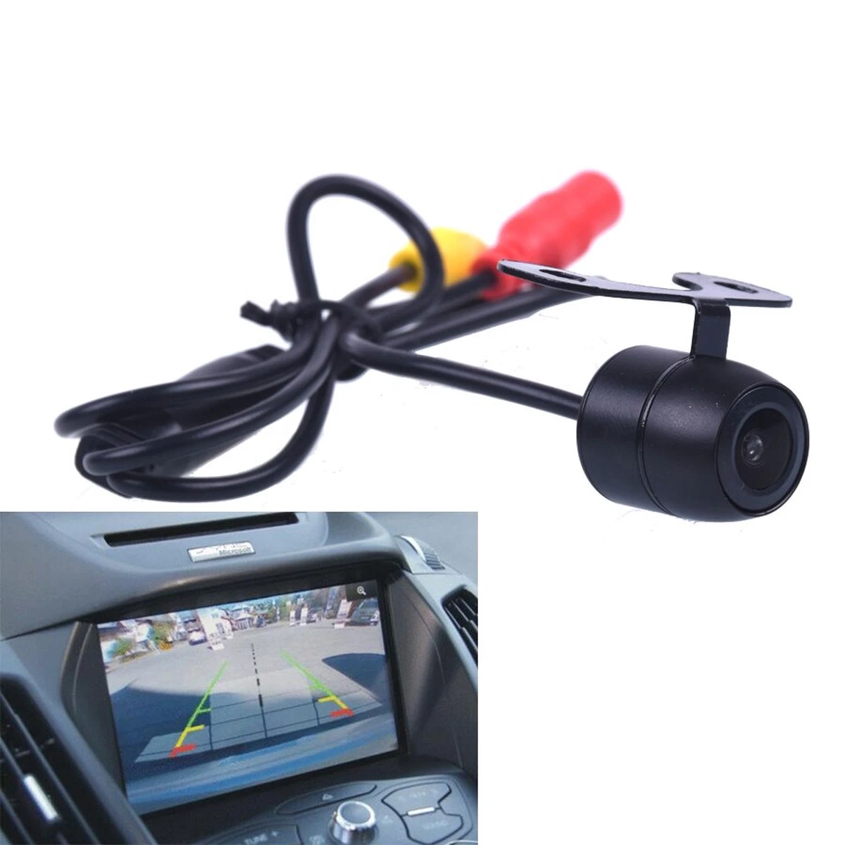 Achteruitrijcamera - Universeel - IP68 Waterdicht - Nachtzicht - Grote Kijkhoek- HD Beeld - Auto 3 Achteruitrijcamera - Universeel - IP68 Waterdicht - Nachtzicht - Grote Kijkhoek- HD Beeld - Auto