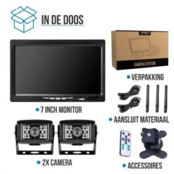 Strex Draadloze Achteruitrijcamera Met 2 Camera's - 7” Scherm - Nachtzicht 18LED 15m 20 Strex Draadloze Achteruitrijcamera Met 2 Camera's - 7” Scherm - Nachtzicht 18LED 15m -Buiten Kamperen 1200x1200 777