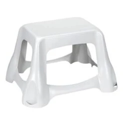 Curver Opstapje De Luxe Krukje - Wit -Buiten Kamperen 1200x1200 780