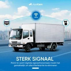 AyeCam Achteruitrijcamera - 4,3 Inch Scherm - 2 Kanaals – Nachtzicht - Incl. Begeleidingslijnen -Buiten Kamperen 1200x1200 801