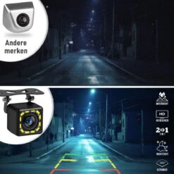 XEOD Achteruitrijcamera - 12 LED Nachtzicht - IP68 Waterdicht - Achteruitrij Camera Auto -Buiten Kamperen 1200x1200 822