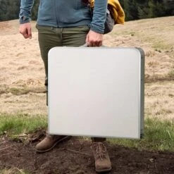 Merkloos Campingtafel - Opklapbaar - 75 X 55 X 70 Cm - Compact - Met Handvat 12 Merkloos Campingtafel - Opklapbaar - 75 X 55 X 70 Cm - Compact - Met Handvat -Buiten Kamperen 1200x1200 85