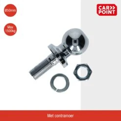 Carpoint Schroefkogel Met Contramoer ø50mm | Trekgewicht Tot 1500 Kg -Buiten Kamperen 1200x1200 868