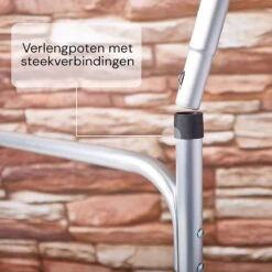 Liivo Aluminium Inklapbare Tafel - Campeertafel 75x55x60cm -Buiten Kamperen 1200x1200 92