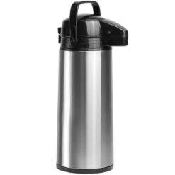 Basic Thermoskan Met Pomp - 1,8 Liter - RVS - Vaatwasserbestendig -Buiten Kamperen 1200x1200 922