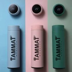 Slimme Thermosfles Met LCD Temperatuur Display - Curver Isolatiefles 500 ML - Rubber Coating - Dubbelwandige Thermosfles - Thermosbeker - Isoleerfles - Thermoskan - Travel Mug - Bidon Drinkfles - Koffiebeker - Drinkflessen - RVS - Smart Thermos -Buiten Kamperen 1200x1200 944