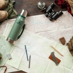 Stanley The Legendary Classic Bottle 1,00L - Thermosfles - Hammertone Green -Buiten Kamperen 1200x1200 954