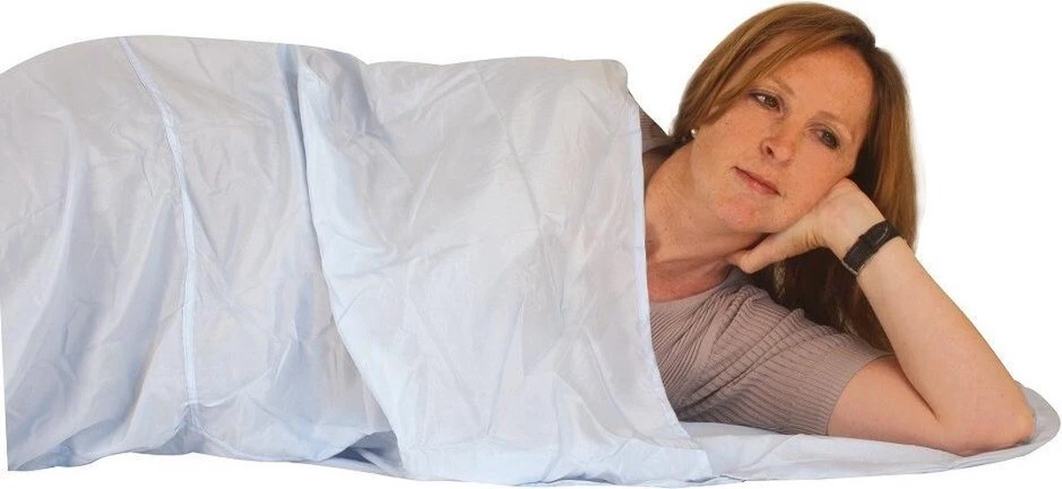 Travelsafe Microfiber Inlet - Deken - 1pers. - White Natural 5 Travelsafe Microfiber Inlet - Deken - 1pers. - White Natural - Afbeelding 3