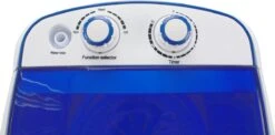 Lowander Mini Wasmachine 3kg Met Centrifuge - Kleine Camping Wasmachine - Met Bovenlader 17 Lowander Mini Wasmachine 3kg Met Centrifuge - Kleine Camping Wasmachine - Met Bovenlader -Buiten Kamperen 1200x594