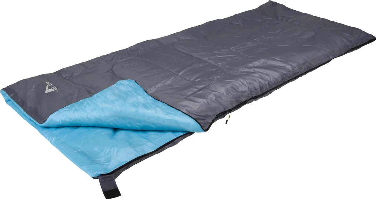 Camp-Gear Slaapzak - Travel Mini - 190x75 Cm - Grijs/blauw 3 Camp-Gear Slaapzak - Travel Mini - 190x75 Cm - Grijs/blauw