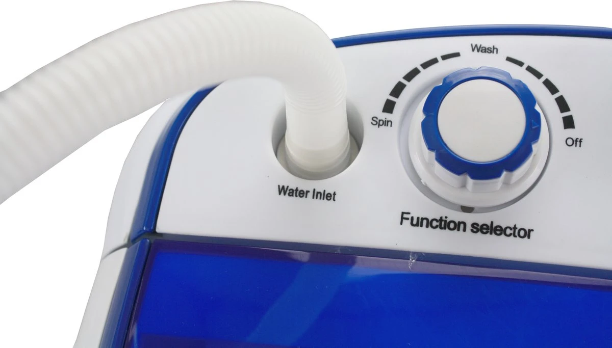 Lowander Mini Wasmachine 3kg Met Centrifuge - Kleine Camping Wasmachine - Met Bovenlader 6 Lowander Mini Wasmachine 3kg Met Centrifuge - Kleine Camping Wasmachine - Met Bovenlader - Afbeelding 4