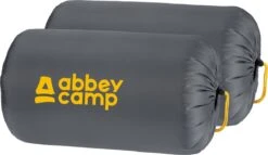 Abbey Camp Slaapzak Amsterdam - 2-pack - Dekenmodel - 210 X 85 Cm - Grijs -Buiten Kamperen 1200x693 1