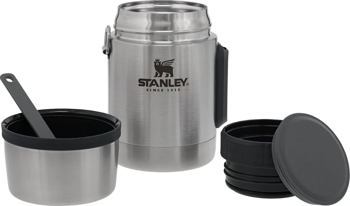 Stanley The Stainless Steel All-in-One Food Jar 0,53L - Thermosfles - Stainless Steel 5 Stanley The Stainless Steel All-in-One Food Jar 0,53L - Thermosfles - Stainless Steel - Afbeelding 3