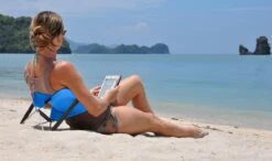 Y-ply Ruggensteuntje - Strandstoel - Opvouwbaar - Rood -Buiten Kamperen 1200x707 1