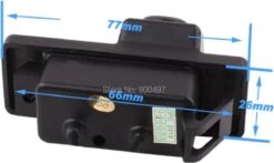 Achteruitrijcamera Op Plek Van Kentekenverlichting (zonder Display) / 658x462 Pixels / Kleur 9 Achteruitrijcamera Op Plek Van Kentekenverlichting (zonder Display) / 658x462 Pixels / Kleur -Buiten Kamperen 1200x712