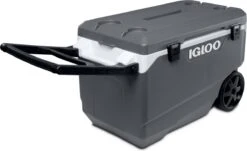 Igloo Latitude 90 Roller - Grote Koelbox Op Wielen - 85 Liter - Grijs -Buiten Kamperen 1200x735 2