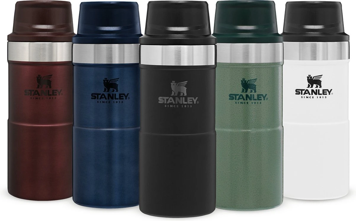 Stanley Trigger-Action Travel Mug 0.35L - Thermosfles - Matt Black 12 Stanley Trigger-Action Travel Mug 0.35L - Thermosfles - Matt Black - Afbeelding 10