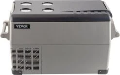 Vevor Auto Koelbox - Mini Koelkast Vriezer - Draagbare Vriezer/Koelkast - Elektrische Koelbox - Mini Vriezer - Auto Koelkast - 35 Liter - Tot -20˚C - 12V/240V - Grijs -Buiten Kamperen 1200x753 1