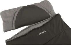 Outwell Slaapzak Contour Rits Links Zwart -Buiten Kamperen 1200x771 1