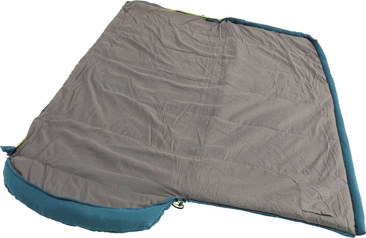 Outwell Slaapzak Campion Lux Blauw 20 Outwell Slaapzak Campion Lux Blauw - Afbeelding 18