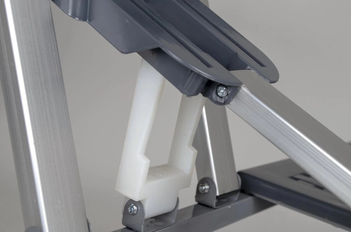 Bo-Camp Picknicktafel - Basic - Inklapbaar - Grijs 6 Bo-Camp Picknicktafel - Basic - Inklapbaar - Grijs - Afbeelding 4