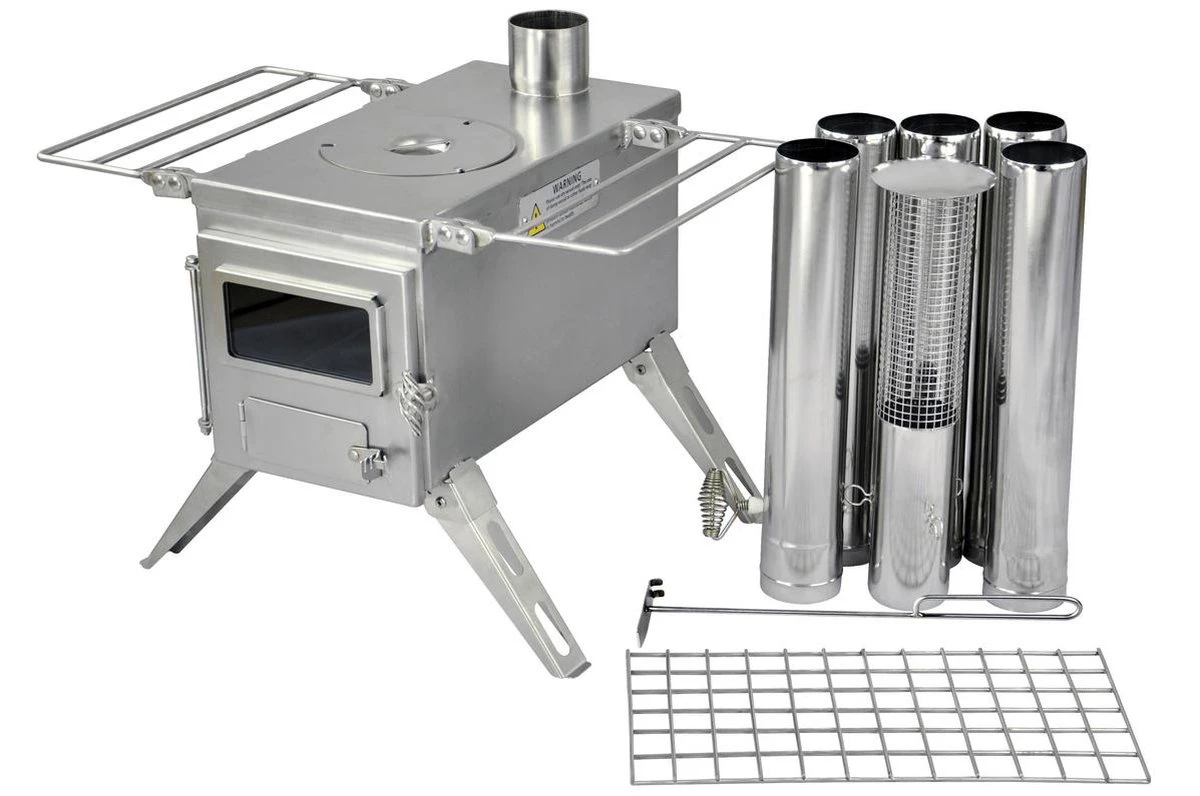 Winnerwell Nomad Cook Camping Houtkachel - Medium 6 Winnerwell Nomad Cook Camping Houtkachel - Medium - Afbeelding 4