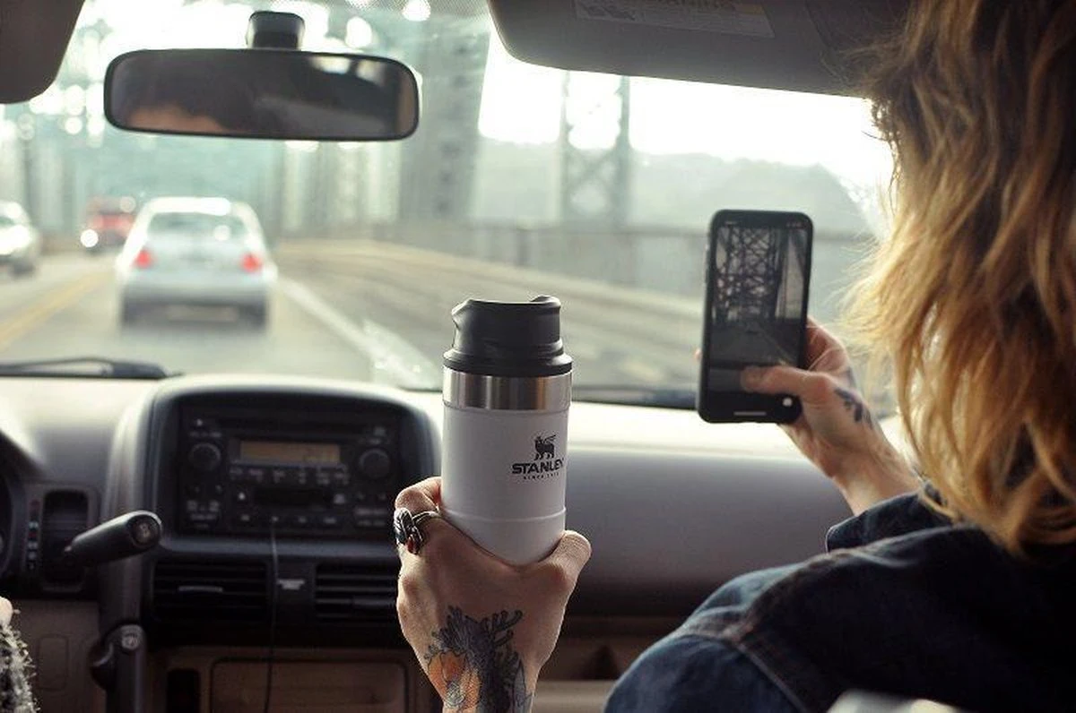 Stanley The Trigger-Action Travel Mug 0,25L - Thermosfles - Hammertone Green 12 Stanley The Trigger-Action Travel Mug 0,25L - Thermosfles - Hammertone Green - Afbeelding 10