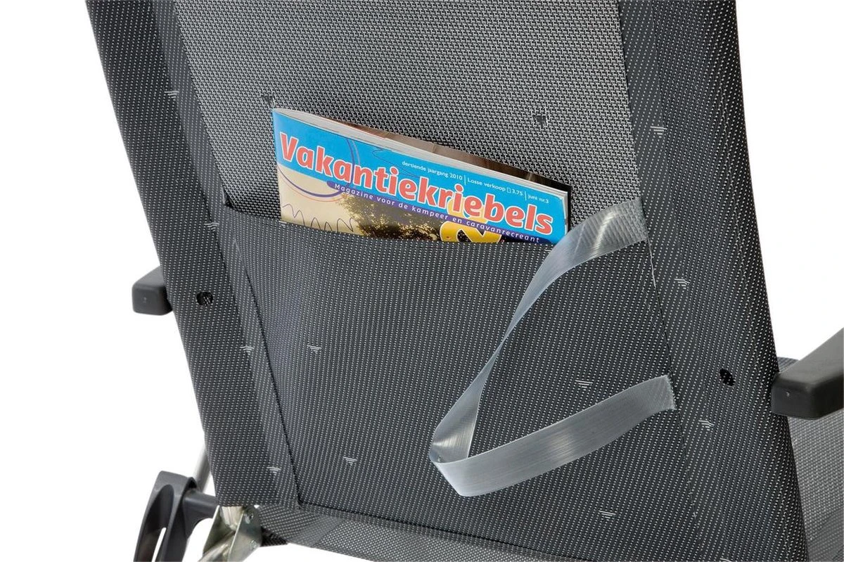 Crespo Strandstoel - AL-205 - Campingstoel - Donker Grijs (40) 5 Crespo Strandstoel - AL-205 - Campingstoel - Donker Grijs (40) - Afbeelding 3