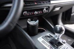 BanGosa® Koffiebeker To Go - Thermosbeker - Reisbeker - Travel Mug - RVS 400ml - Mat Zwart -Buiten Kamperen 1200x800 71